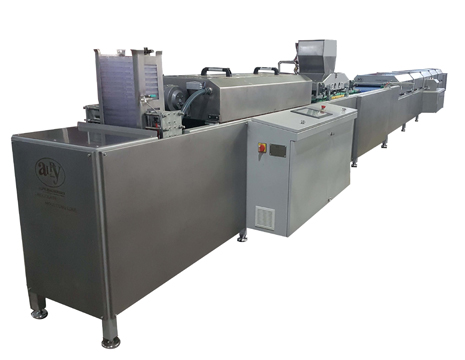 Semi Automatic Chocolate Moulding Line