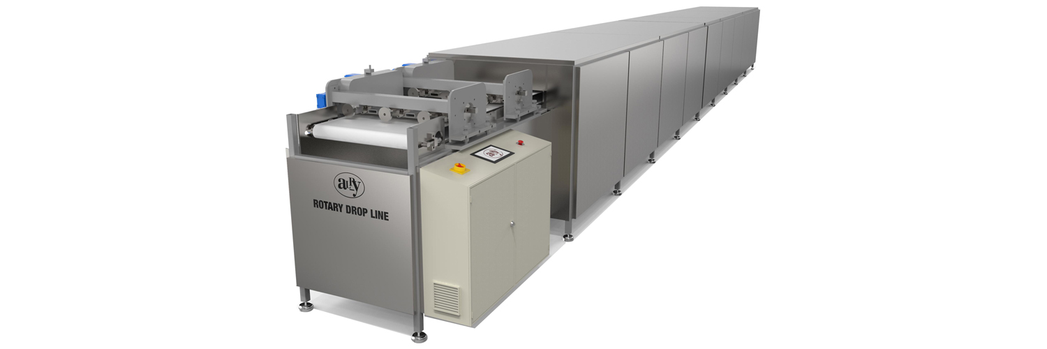 Rotary Depositor Drop Chocolate Line - Chocolate Drops Production