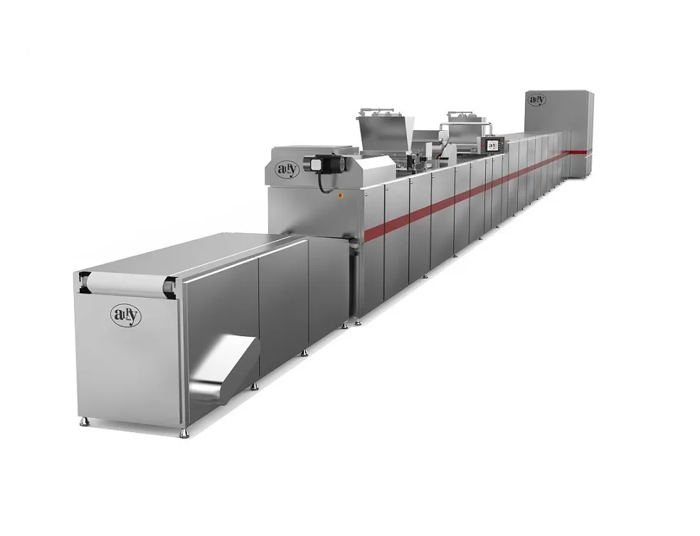 Línea de Moldeo de Chocolate PIN-DRIVE Totalmente Automática