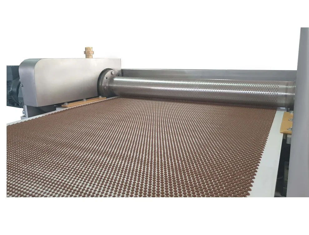 Línea de Gotas de Chocolate Rotativa